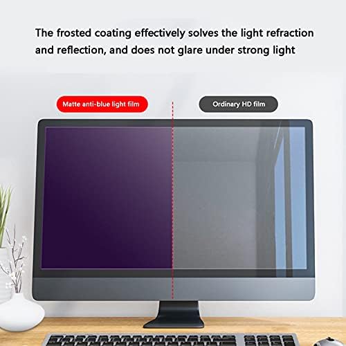 WJDY 27-75 inç mavi ışık filtresi yansıma Önleyici TV ekran filmi için LCD, HDTV, ekran miyopi önlemek (Renk : HD versiyonu,