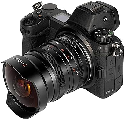 7 zanaatkarlar 10mm F2.8 Tam Çerçeve Ultra Geniş Açı Balıkgözü Lens 178°Manuel Odaklama Nikon Z-Montaj Aynasız Kameralar için