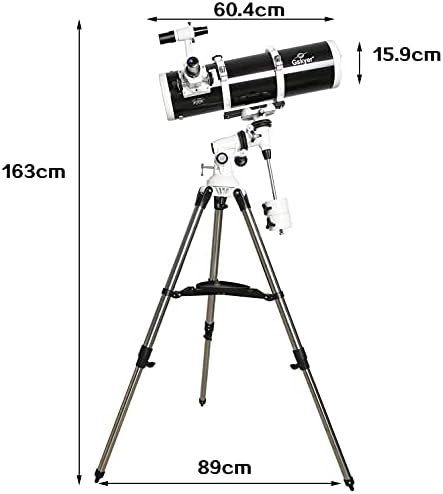 Teleskop, Gskyer 130EQ Profesyonel Astronomik Reflektör Teleskop, Alman Teknoloji Kapsamı, EQ-130 (EQ-130)