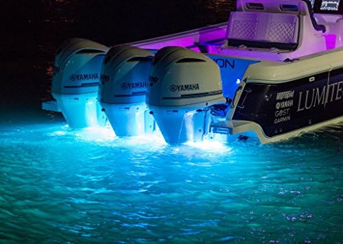 Lumitec 101436 SeaBlazeX Mini spektrum LED sualtı tekne ışık, yüzey Montaj, RGBW Tam Renkli çıkış