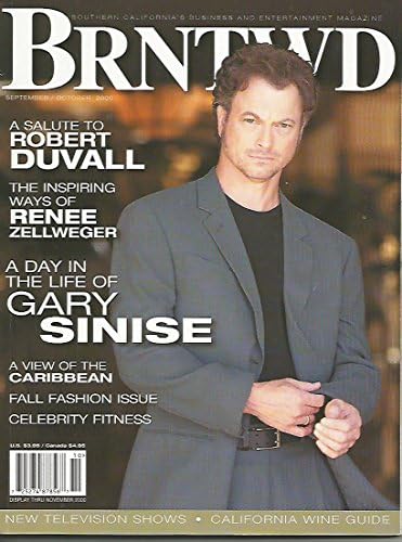 Güney Kaliforniya'nın iş ve Eğlence BRNTWD Eylül / Ekim 2000 Dergisi