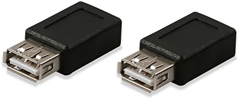 Electop 2 Paket USB 2.0 A Dişi USB B Mini 5 Pin Dişi Adaptör Dönüştürücü