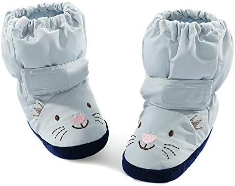 Bebek Erkek Kız Premium Yumuşak Kar Botları Anti Kayma Sıcak Kış Bebek Prewalker Beşik Ayakkabı 6-12 Ay