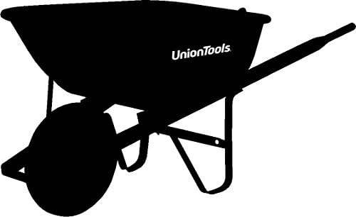 UnionTools S6U25 Birliği Araçları Çelik El Arabası, 6-Kübik Ayak Kapasitesi
