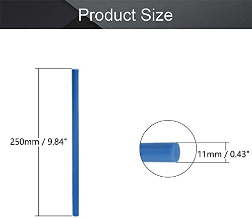 Othmro 20 pcs Sıcak Tutkal çubukları için Tutkal Tabancası 7/16-inç / 11mm x 0.25 m/10-inç Mini Sıcak Eriyik Yapıştırıcı çubuk