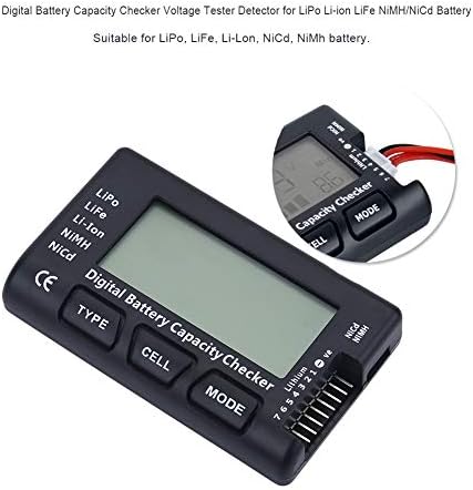 PUSOKEİ Pil Kapasitesi Gerilim Checker, LCD Dijital Pil Kapasitesi Monitör, Lityum Pil Kapasitesi Test Cihazı, için LiPo Li-Ion