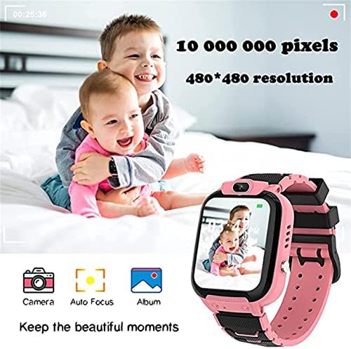 hhscute akıllı saat,1.54-inç HD Ekran akıllı saat Çocuklar için 8-12 akıllı saat Çocuklar Çocuklar için akıllı saatler Çocuklar