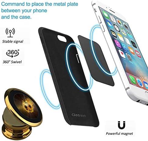 Futbol Futbol Manyetik araç tutucu, cep telefonu Tutucu Tüm Cep Telefonları ile Uyumlu Araba Engelsiz mıknatıslı araç telefonu