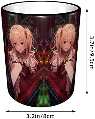Anime Touhou Projesi Kupa Kahve fincanı ısıya Duyarlı Reaktif Seramik Bardak 11 Ons Kupalar Yenilik Drinkware Ev Barware Seti