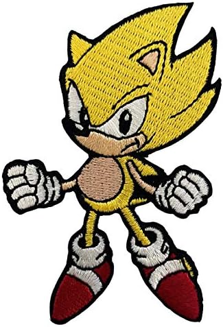 Süper Sonic - Klasik Sonic Kirpi Demir On Patch