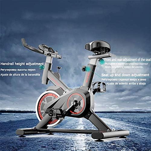 MZXUN Kapalı egzersiz Bisikleti Egzersiz Bisiklet Bisiklet Sabit W / lcd ekran Kalp Hızı Ayarlanabilir Ayak Fitness ekipmanları
