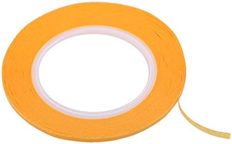 Sarı Maskeleme Bandı Çoklu Boyut Ev Boyama Dekorasyon DIY Püskürtme Aracı-3mm