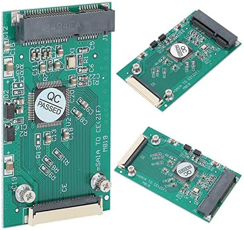 ASHATA MSATA CE/ZIF SSD Katı Hal Sürücü Adaptör Kartı ABS Bilgisayar Aksesuarları Yükseltici Kart Dell için Fit ve Fujitsu