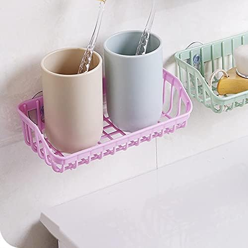 3 ADET mutfak lavabo sünger tutucu depolama raf lavabolar düzenli drenaj sepet bulaşık yıkama fırçası drenaj çanta tutar