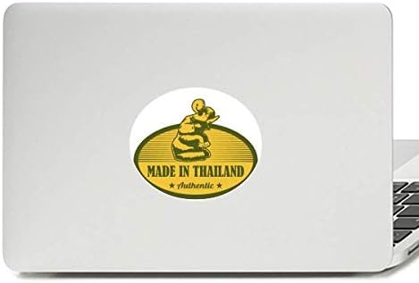 Tay Gümrük Kültürü Tayland'da yapılan Vinil Cilt Laptop Sticker Dizüstü Çıkartması