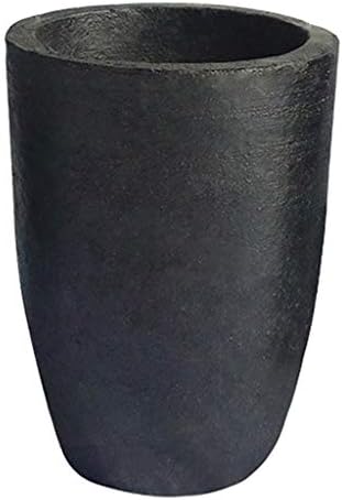 Esquirla Grafit Pota Mini Fincan Propan Fırın Torch Erime Altın Gümüş Bakır-DiaxH 160x180mm