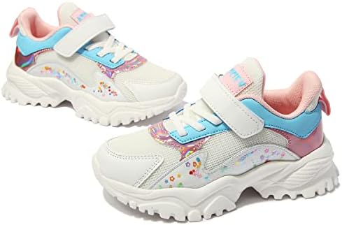 Rollepocc Erkek Kız Ayakkabı Tenis Koşu Hafif Nefes Sneakers Çocuklar için