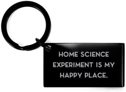 Ev Bilimi Deneyi benim Mutlu Yerim. Anahtarlık, Ev Bilim Deneyleri, Ev Bilim Deneyleri için Sevimli Hediyeler
