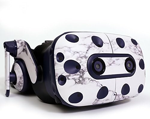 HTC VİVE Pro VR Kulaklık ile Uyumlu MightySkins Cilt - Katı Mavi / Koruyucu, Dayanıklı ve Benzersiz Vinil Çıkartma sarma kapağı