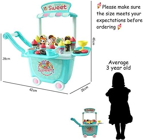 Çocuklar için Dondurma Arabası-Bebekler için Dondurma Arabası Çocuklar için Gıda Kamyonu Bebekler için gıda Kamyonu Dondurma