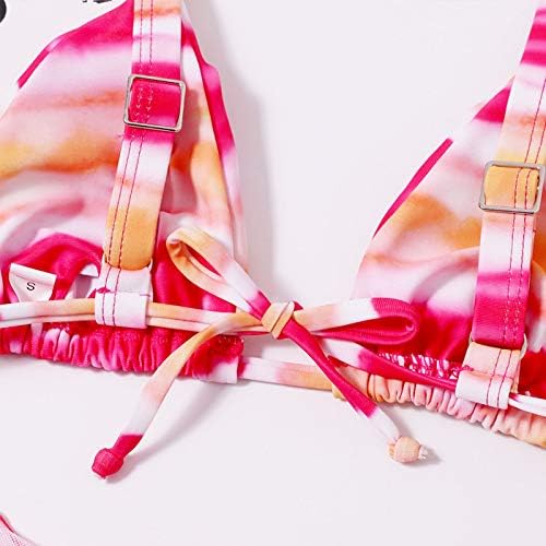 Zaxıcht kadın Bikini Mayolar ile Wrap Etek, seksi Batik 3 Parça Strings Yüksek Kesim Bikini Set Mayo Gençler için