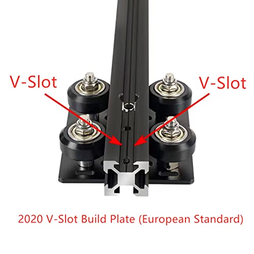 3Dman 2020 Alüminyum Profil Kasnak V-Yuvası İnşa Portal Plaka (Avrupa Standardı)
