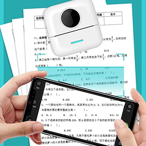 Taşınabilir Termal Yazıcı Mini Baskı Fotoğraf Cep Termal Etiket Yazıcı Kablosuz Bluetooth-Kompakt Ev Ofis Aracı Bını