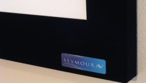 Seymour AV F120US 2.35: 1 130.4 d Merkezi Sahne UF beyaz akustik şeffaf (AT) Premier sabit çerçeve projeksiyon ekranı