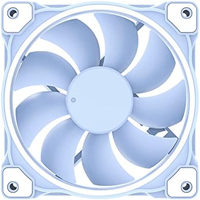 Shiwaki Kasa Fanı PWM Kasa Fanı, 120mm Analog Denetleyici Adreslenebilir RGB Soğutma Fanı Radyatör Bilgisayar Kasaları için