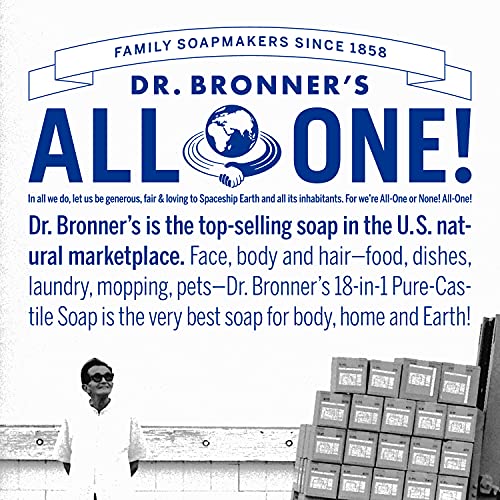Dr. Bronner's-Organik Saç Durulama (Narenciye, 8 Ons) - Besleyici ve Etkili, Cilt ve Saç için Nazik Bakım Temizleyici, Sentetik