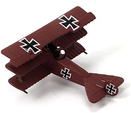 DAYINGTAO 1/72 Ölçekli Simülasyon Fokker Dr - 1 Triplane Avcı Modeli, Askeri Süsler Uçak Modeli I. Dünya Savaşı, Koleksiyonları