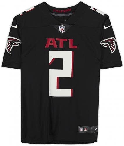 Matt Ryan Atlanta Falcons İmzalı Siyah Nike Vapor Limited Forması-İmzalı NFL Formaları