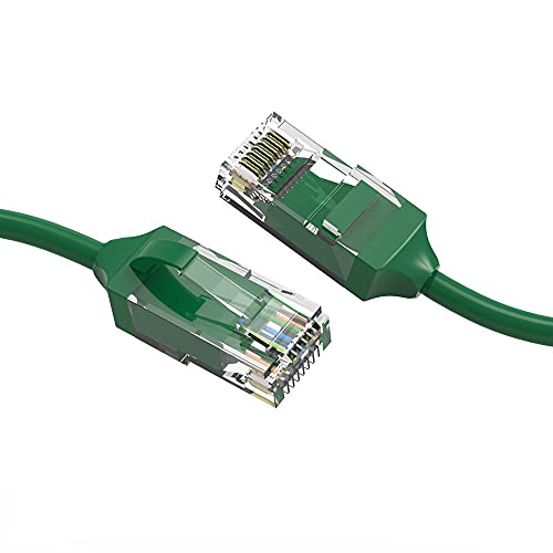 0.5 ft (0.2 M) Cat6 28AWG İnce Ethernet Ağ Kablosu 0.5 Feet (0.2 Metre) Gigabit LAN Ağ Kablosu RJ45 Yüksek Hızlı Yama Kablosu,