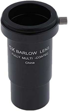 Kesoto 5X Teleskop Barlow Lens MYK Metal M42 W/Renkli Filtreler Mercek Hediyeler