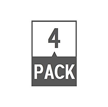 4 - Pack-Premium Kalite Çok Amaçlı Kauçuk Spacer 1 OD x 3/8 ID x 1/2 Kalın (X19-135)