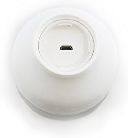 LED ışıklı LunaX Taşınabilir Bluetooth Hoparlör-Beyaz