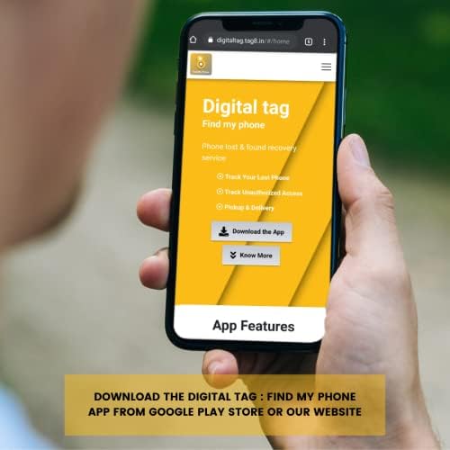 uygulama Tabanlı İzleme | Dijital Etiket ile Android için tag8 Mobil Kurtarma Etiketi: Telefonumu Bul
