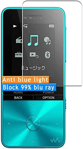 Vaxson 4-Pack Anti Mavi ışık Ekran Koruyucu, Sony Walkman ile uyumlu NW-S310 NW-S313 NW-S315 NW - S310K TPU Film Koruyucular