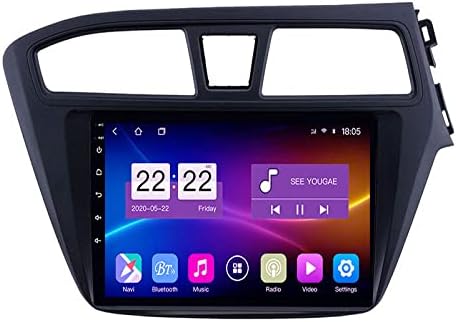 KNHG Android Araba Stereo ile Uyumlu Hyu-Ndai L20 2015-2018 2 Din Radyo GPS Navigasyon IPS Dokunmatik Ekran Multimedya Oynatıcı
