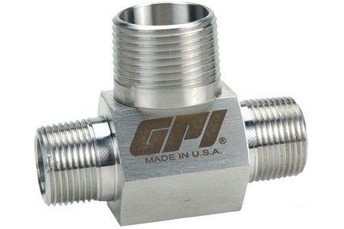 GPI GNT-051S1-5 G Serisi Hassas Türbin Ölçer, NPT (Erkek), Tungsten Karbür, 1/2 (0.8-6 GPM) Standart, 12 Kurşun Telli Düşük