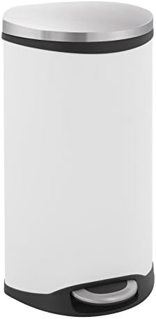 EKO İstiridye Çöp Kutusuna Şekillendirilmiş, 30 Litre, Beyaz
