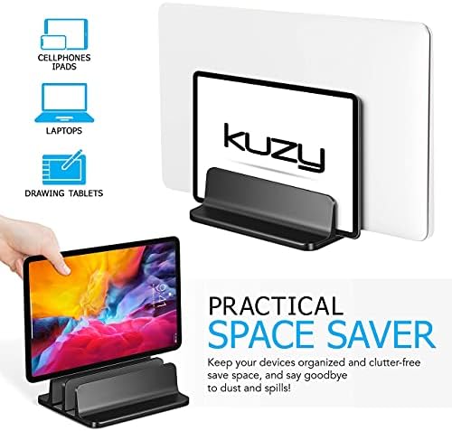 Kuzy ile Uyumlu MacBook Pro 16 inç Kılıf ile Klavye Kapak Cilt, Çift Dikey laptop standı, ve Mikrofiber Klavye örtü bezi 2019