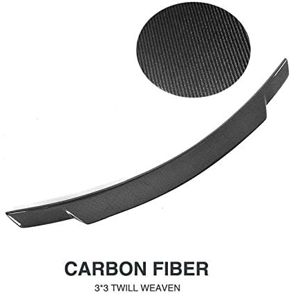 SHZSR F87 M2 Coupe 2014-2018 ıçin Karbon Fiber Bagaj Dudak uyar CF Yüksek Kick Spoiler Kitleri