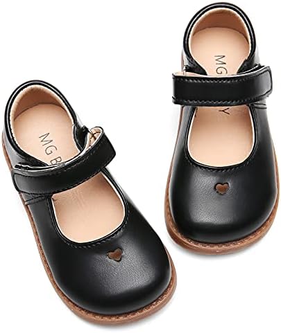 DADAWEN yürümeye başlayan çocuk küçük kız T-kayışı Mary Jane elbise ayakkabı daireler parti okul ayakkabıları
