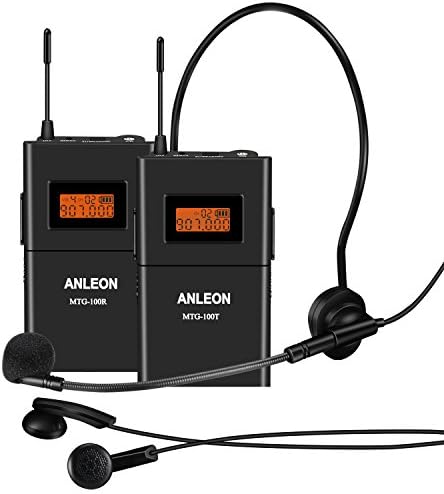 Anleon MTG-100 902 mhz - 927 mhz kablosuz dil simultane tercüme ve yardımcı dinleme (1 Verici ve 15 Alıcı)