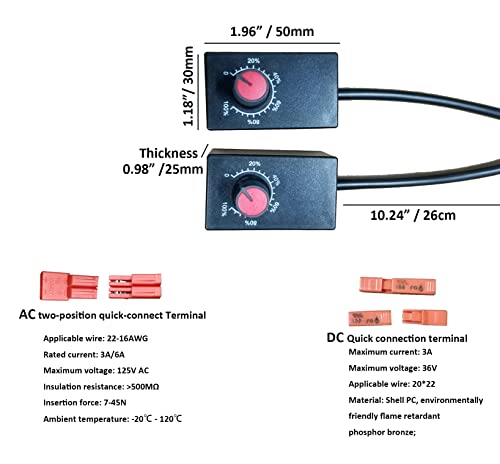 Dimmer Topuzu Denetleyici DC 0/1~10 V Anahtarı PWM Karartma Döner Kontrol Anahtarı ile LED Lamba Sürücüleri için Elektronik