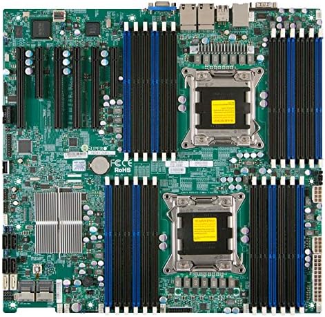 Supermicro DDR3 800 LGA 2011 Sunucu anakartı X9DR3-LN4F + - O