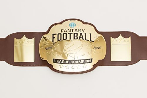 FANTASYJOCKS Fantasy Futbol Şampiyonası Kemer Kupası-Kahverengi / Altın