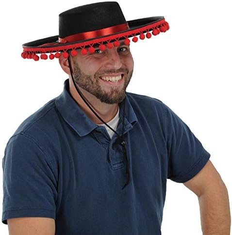 Beistle 60840 Keçe İspanyol Şapkası, Paket Başına 6 Şapka