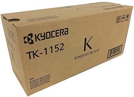 Kyocera 1T02RV0US0 Model TK-1152 Kyocera ECOSYS M2135dn, M2635dw, P2235dn ve P2235dw Çok Fonksiyonlu Yazıcılarla kullanım için